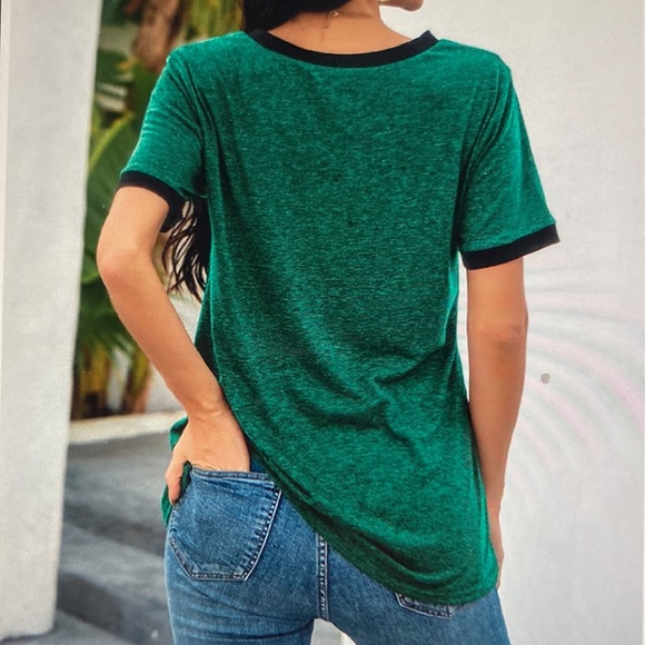 Léopard-Stripe Crewneck t-shirt - Picture 2 of 3